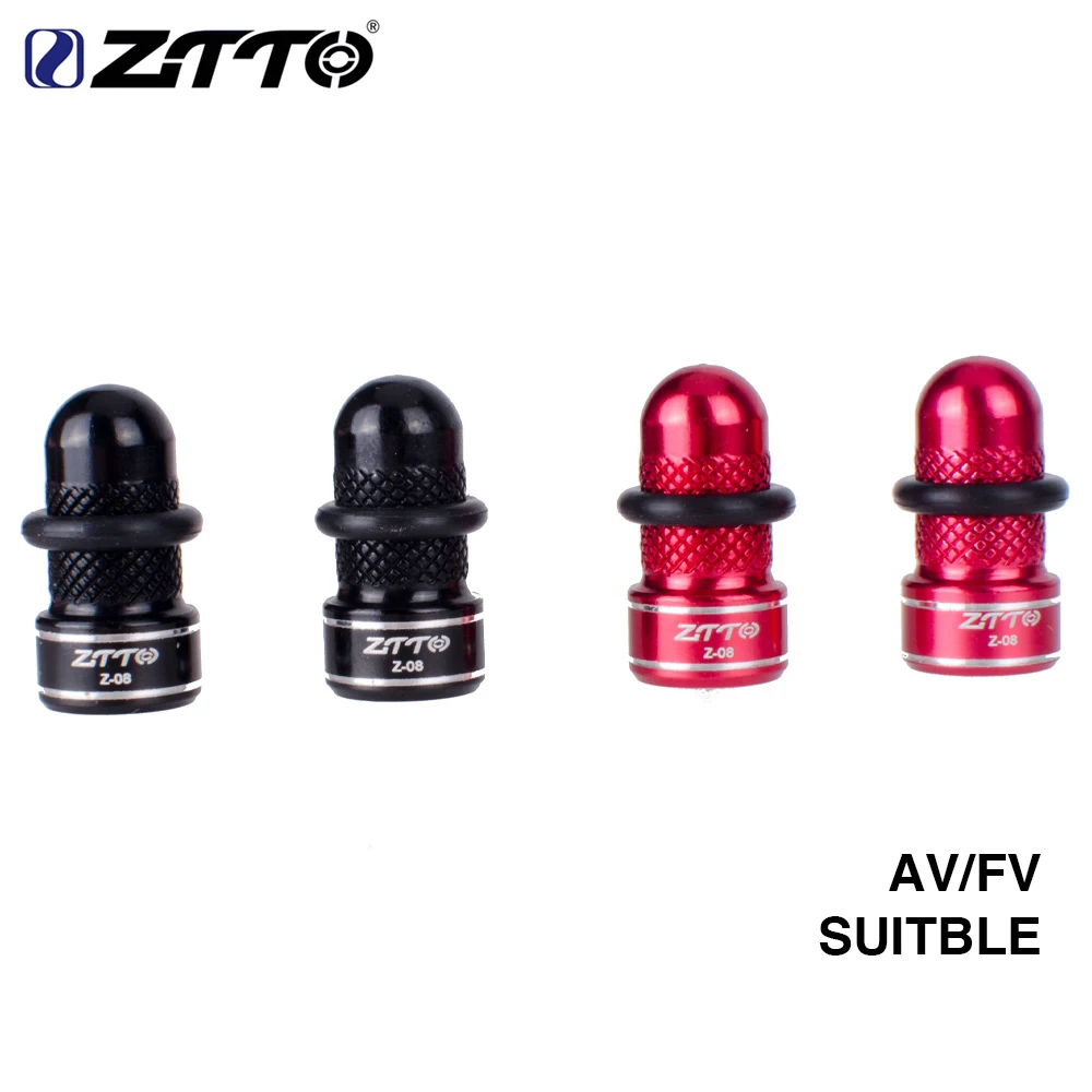 ZTTO 2 шт. велосипедная AV/FV Value Caps French Presta and Schrade Пылезащитная внутренняя трубка для