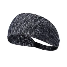 Унисекс Для женщин лента для волос при занятиях йогой Спортивная хлопковая Бандана тюрбан с узлом головки Warp повязка на голову широкий эластичный спортивная повязка на голову для йоги