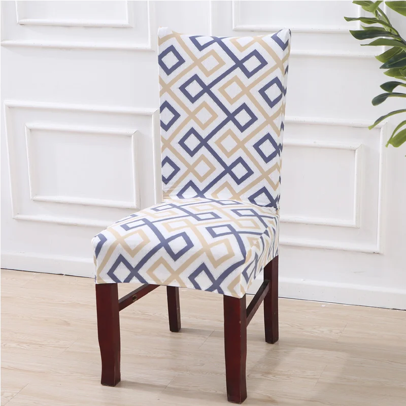 

Elastic Anti-dust Chair Cover Spandex Removable Chair Slipcovers Party Banquet Seat Cases Dining Chair Seat Covers copri sedia