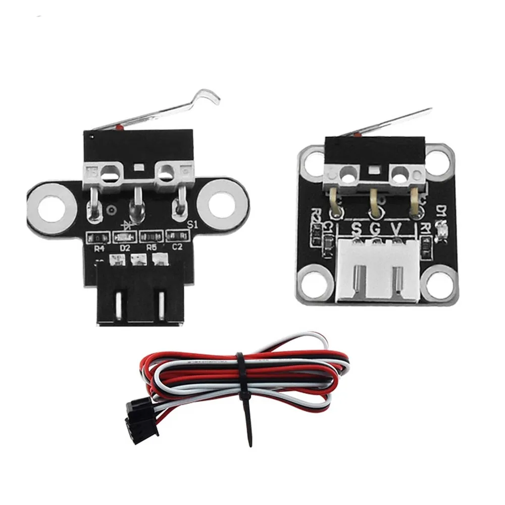 

DuoWeiSi 3D Printer Parts Mechanical limit switch for Endstop Horizontal touch stroke reset 3D printer wiring