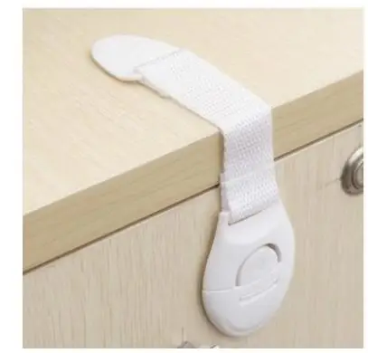 10pcs/Lot Drawer Door Cabinet Cupboard Toilet Safety Locks Baby Kids Safety  Care Plastic Locks Straps Infant Baby Protection - AliExpress