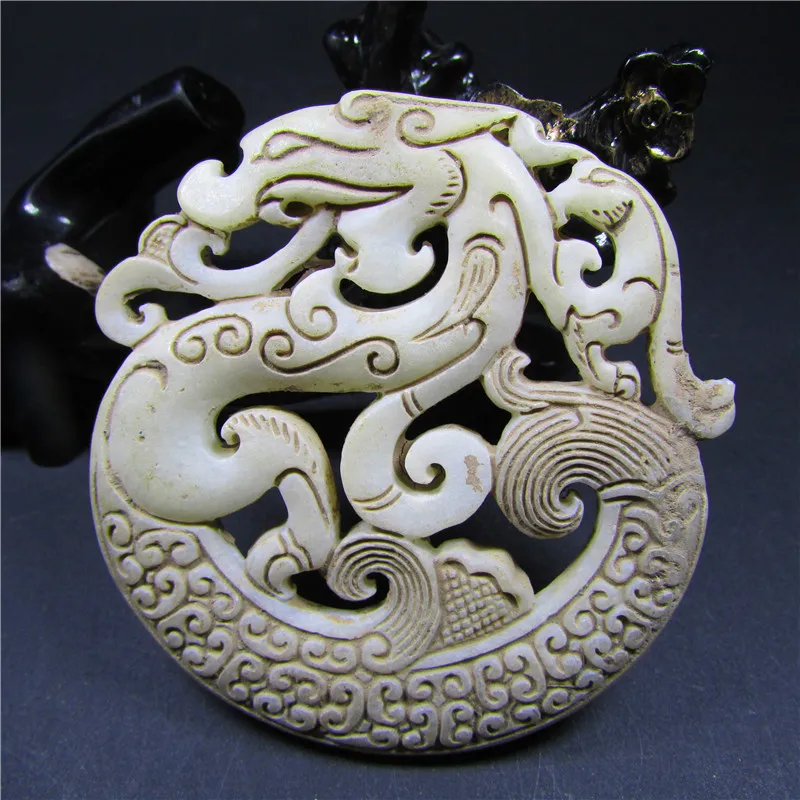 The ancient Chinese jade, hollow out, pendants, Chinese jade culture