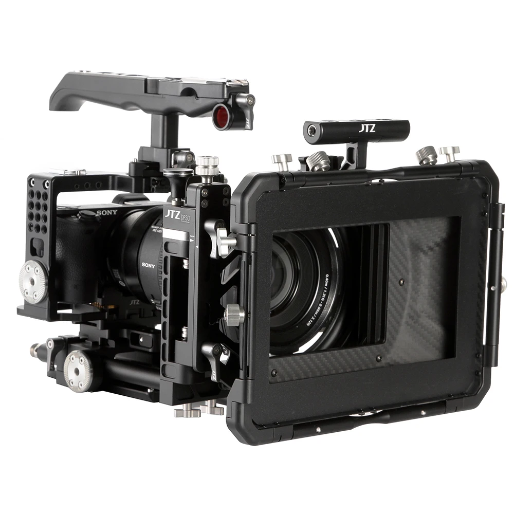JTZ DP30 Camera Cage Baseplate Rig Grip KIT For SONY Alpha A6000 A6300