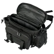 Сумка для рыбалки, многофункциональная, для улицы, большая, водонепроницаемая, поясная, сумка на плечо, чехол, сумка для снастей, чехол, катушка, приманка, ремень, карманы, сумка для хранения