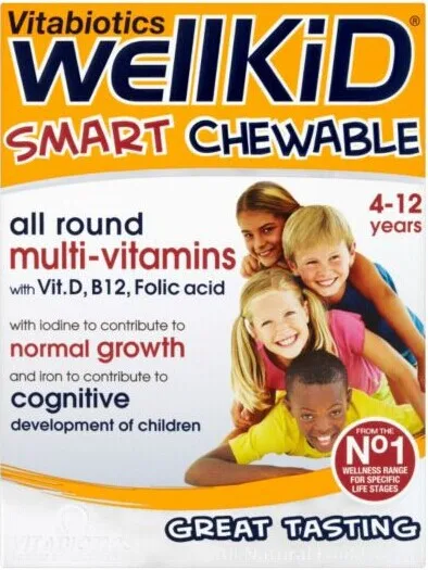Vitabiotics Wellkid Smart Chewable Multivitamins 30 Tablets Tablet Maker Tablet Iphonetablet Sleeve Aliexpress