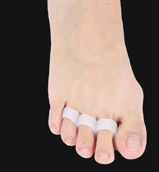 

DHL free shipping Gel Silicone Bunion Corrector Toe Separators Straightener Spreader Foot Care Tool Hallux Valgus
