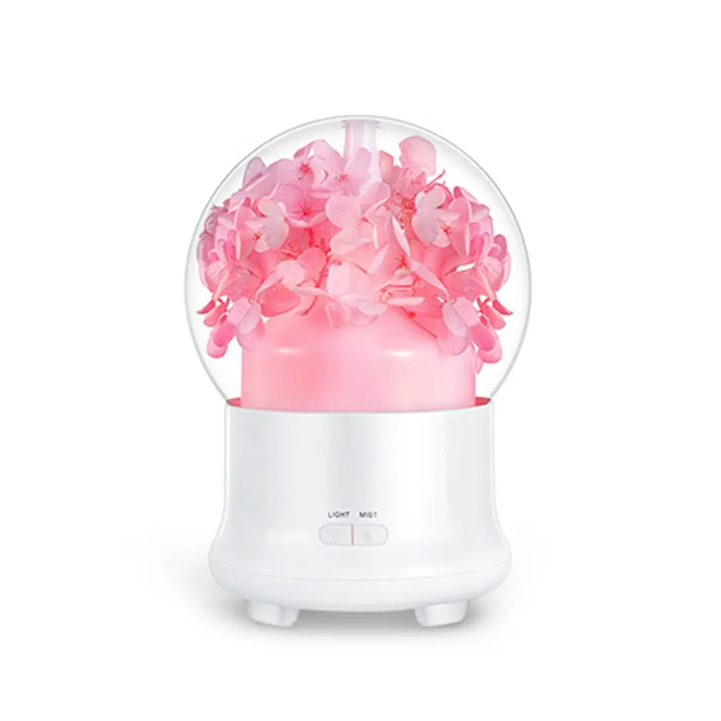 

Immortal Flowers Everlasting Flower Aromatherapy Machine Colourful night light mini humidifier for Birthday Gift