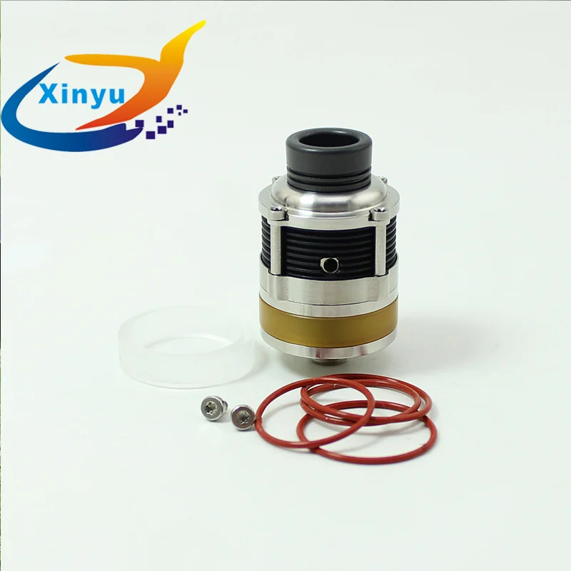 SXK Atto Mech Mod 316ss стильная 18350/18650 батарея vape sxk Pyrogeyser RDTA Frankenskull регулируемый комплект