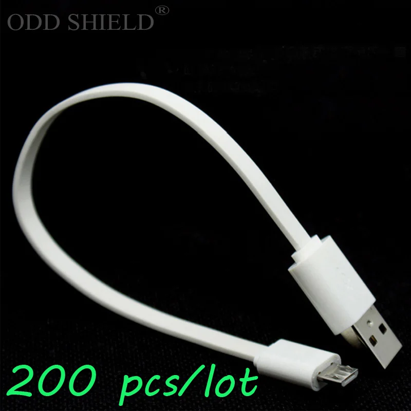 Wholesale 200pcs/lot Micro USB Cable Charging Mobile Phone Cables for