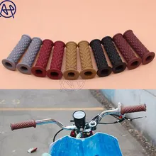 Мотоцикл 7/8 ''Ретро винтажный коричневый рукоятка руль ручки для Honda Suzuki Kawasaki Триумф Королевский Кафе Гонщик Поплавок на заказ
