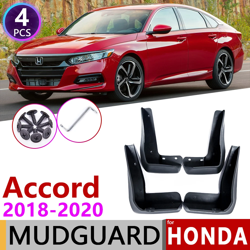 Для Honda Accord 20108 2019 2020 10 X 10th Gen крыло крылья автомобильные брызговики аксессуары |