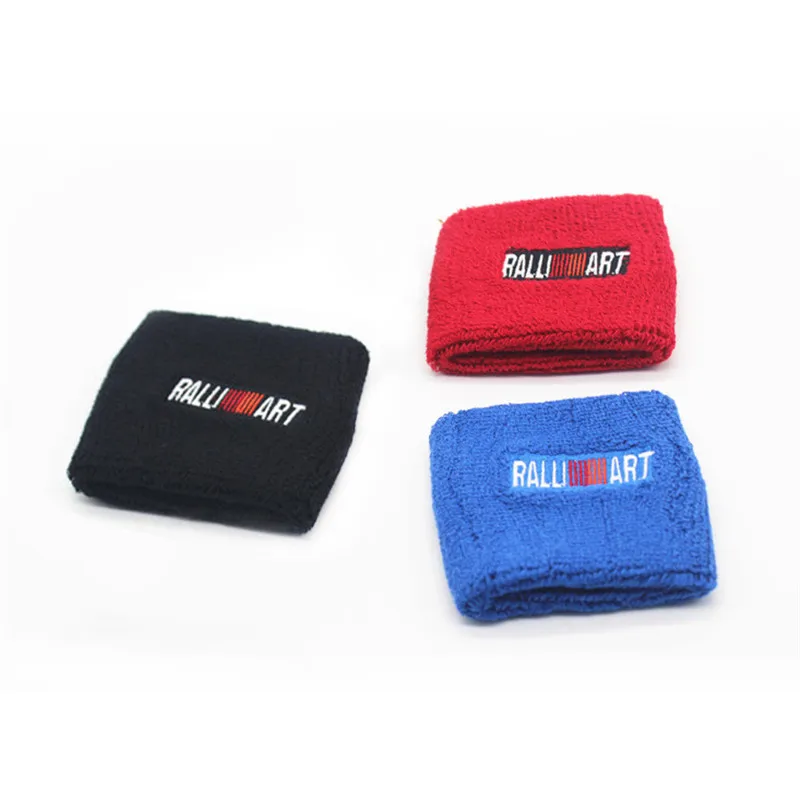 

10pcs/lot Ralliart Power Reservoir Brake Clutch Oil Tank Cap Sock For Mitsubishi Blue/Red/Black