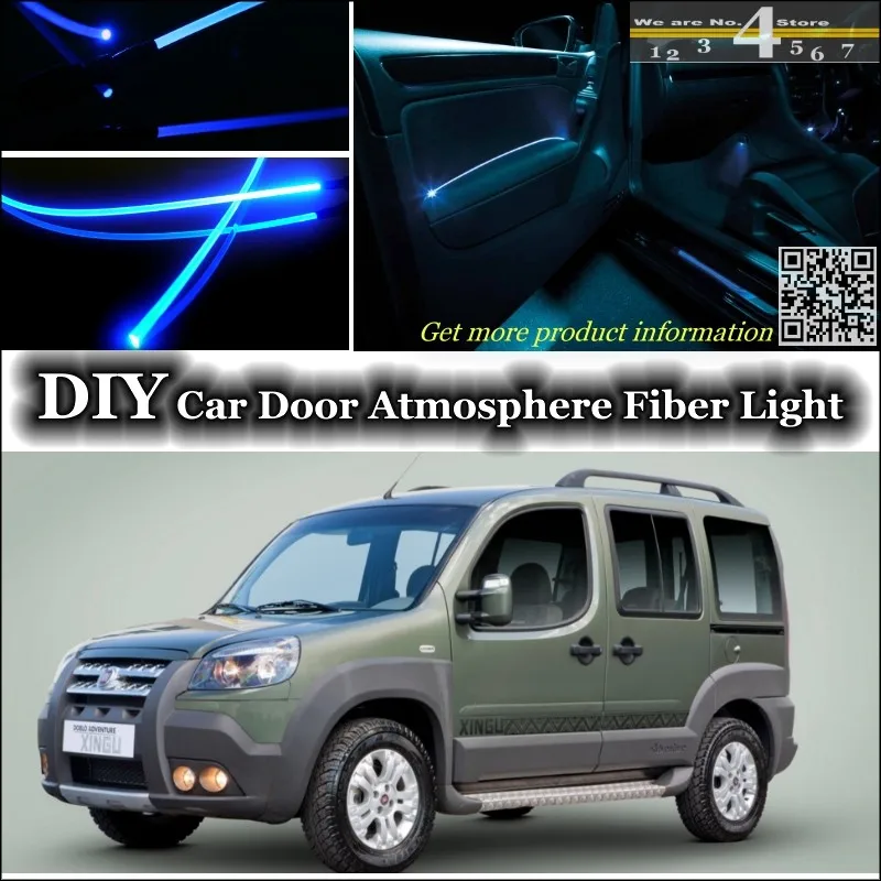 Для Fiat Doblo / Panorama Pyongwha Ppeokkugi Pratico комнатный светильник тюнинг атмосферное волокно