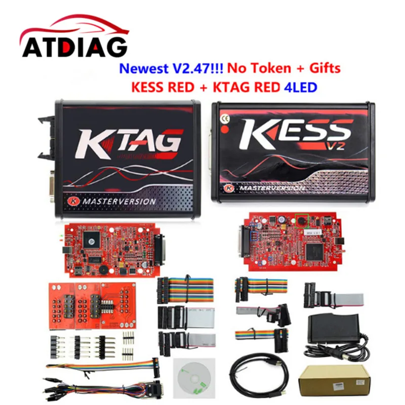 

New KESS V2 V5.017 SW V2.47 Ktag KTAG 2.25 V7.020Master ECU Chip Tuning Tool K-TAG 7.020 Online Operate Better KTAG V7.003