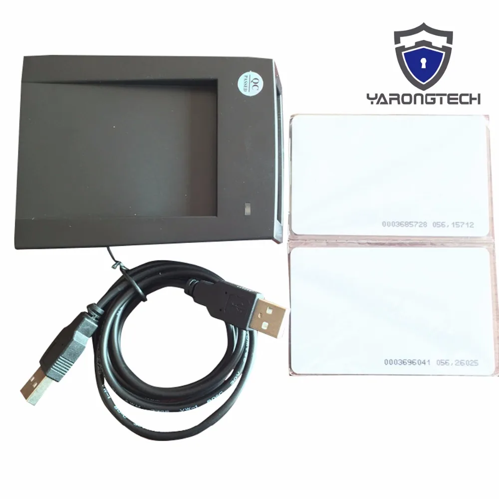 125 кГц RFID считыватель EM4100 только для чтения USB настольный считыватель|Считыватели