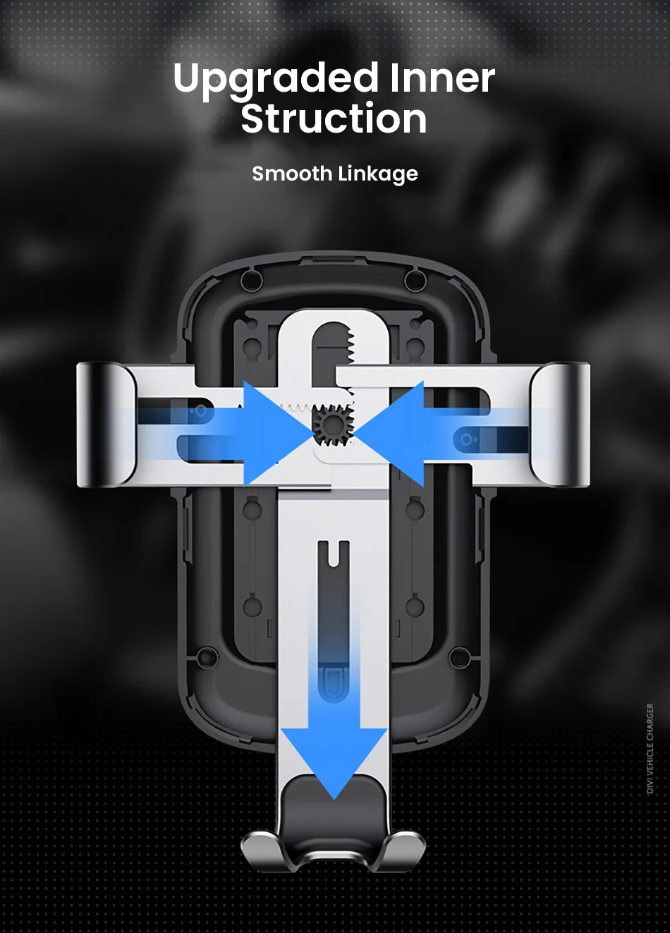 DIVI беспроводное автомобильное зарядное устройство для samsung s8 s9 s7 держатель телефона для huawei xiaomi