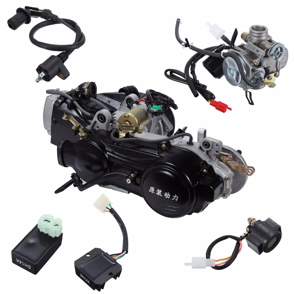 

(Ship from EU) 150CC GY6 Scooter ATV Go Kart Engine Motor Carburetor CVT Auto Carb Complete