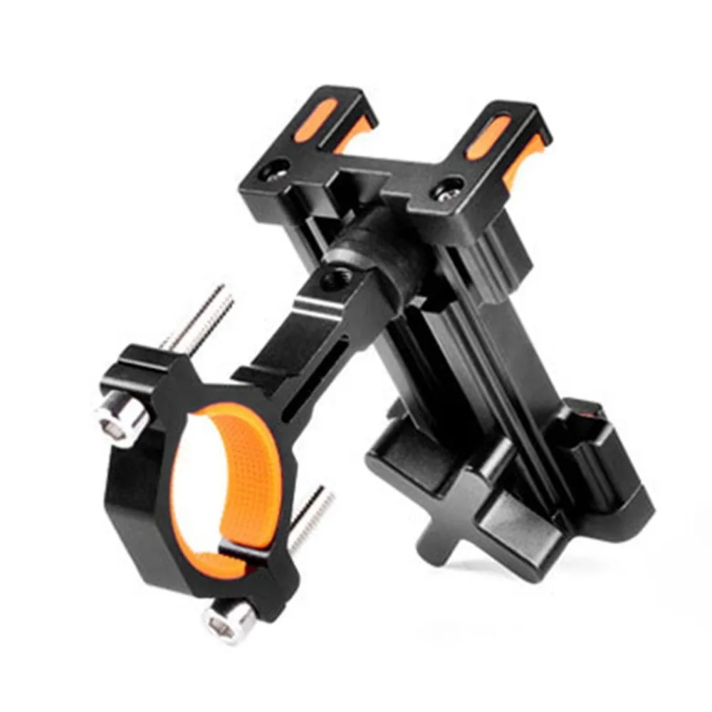Clearance Universal Aluminum Alloy Mobile Phone Holder Fixed/Rotatable Bracket Motorcycle Bike Bicycle Handlebar Mount Cycling Holder 1