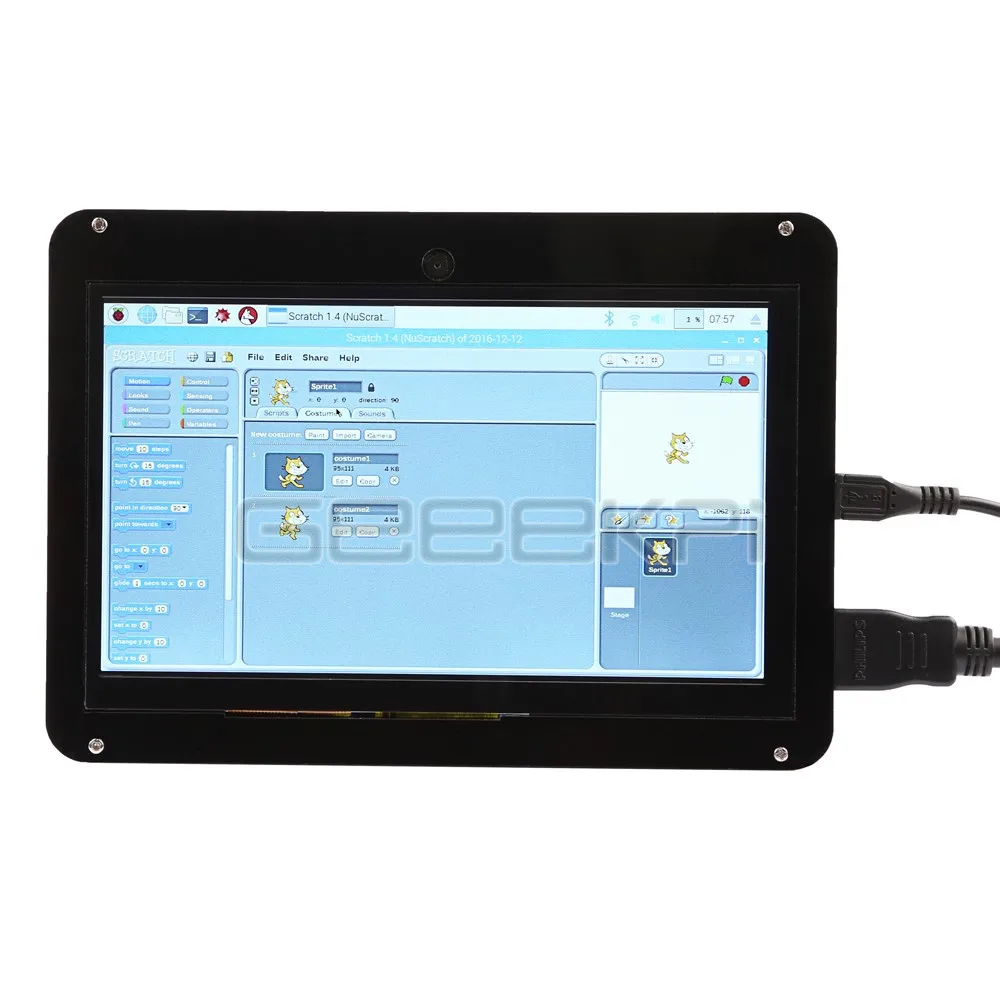 Набор для ёмкостного сенсорного экрана с камерой 1024 P Raspberry Pi/Windows/Beaglebone 7 дюймов