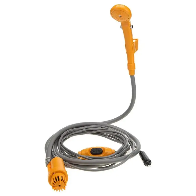 

New Portable Car Washer 12V Camping Shower DC Car Shower Washer Set Electric Pump For Outdoor Camping Travel Pet Dog