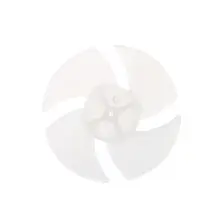 Small Power Mini Plastic Fan Blade 4 Leaves For Hairdryer Motor