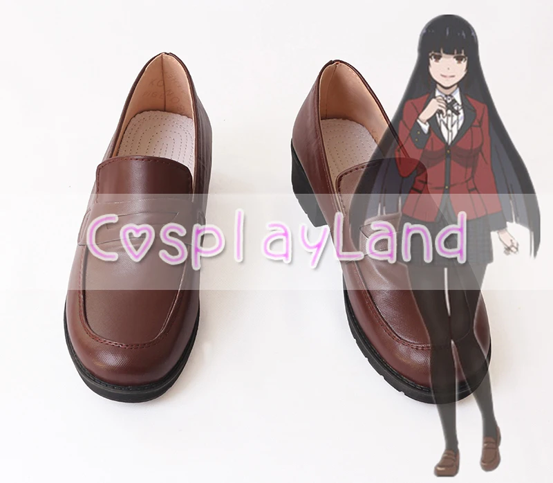 Anime Kakegurui Jabami Yumeko Cosplay Shoes for Adult ...