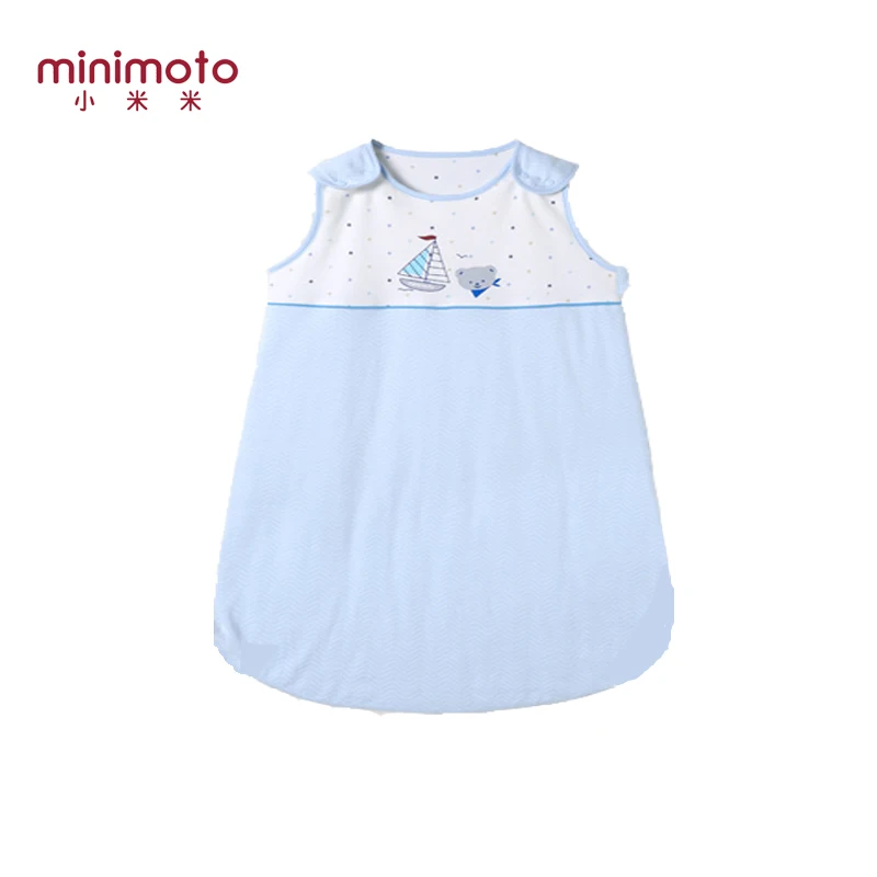 Free Shipping  Minimoto Baby's Cotton Swaddle Sleeping Bags Baby Sleep Sacks Infant Kid Child Prevent Kicking Quil