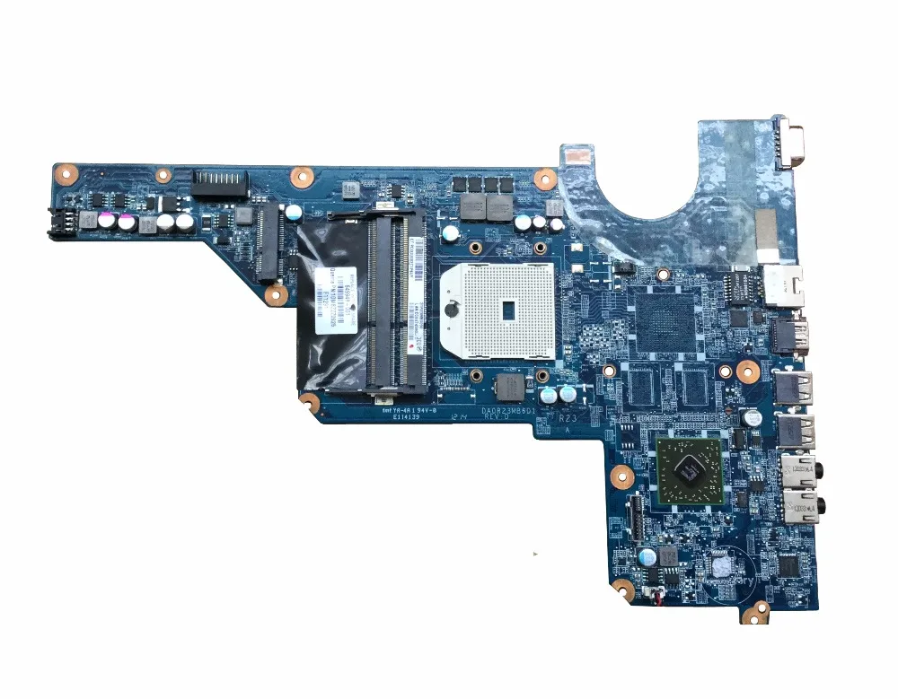 DA0R23MB6D0 Free shipping for hp Pavilion G4/G6/G7 motherboard 649948-001 laptop motherboard amd integrated DA0R23MB6D0 Free shipping for hp Pavilion G4/G6/G7 motherboard 649948-001 laptop motherboard amd integrated