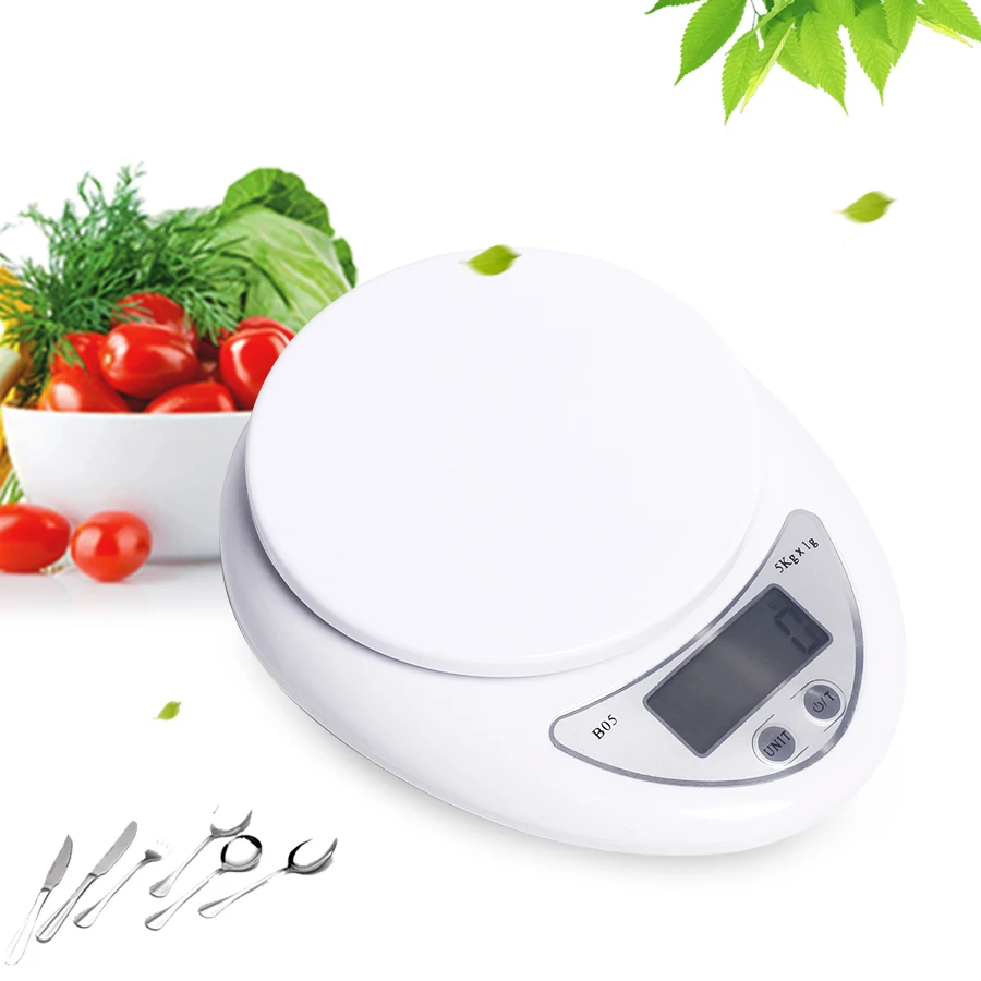 

Mini 5kgx 0.1g Digital Pocket Scale 5000g-0.1 Jewelry Scales Kitchen Electronic Weight Scale Medical / Personal Scale