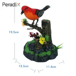 Забавная Индукционная Игрушка птица Красивая маленькая раннее образование Декор Новинка многоцветный