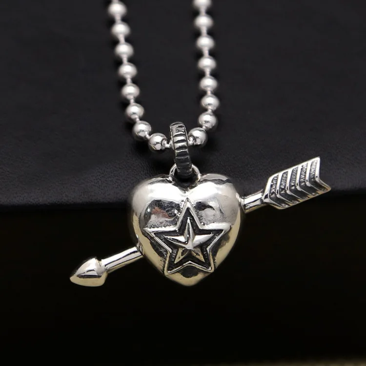 

Choker Necklace Asg S925 Pure Cody Asian Star Pendant With Men And Women Love Thai Collocation Is Han Edition Small Hang Drop