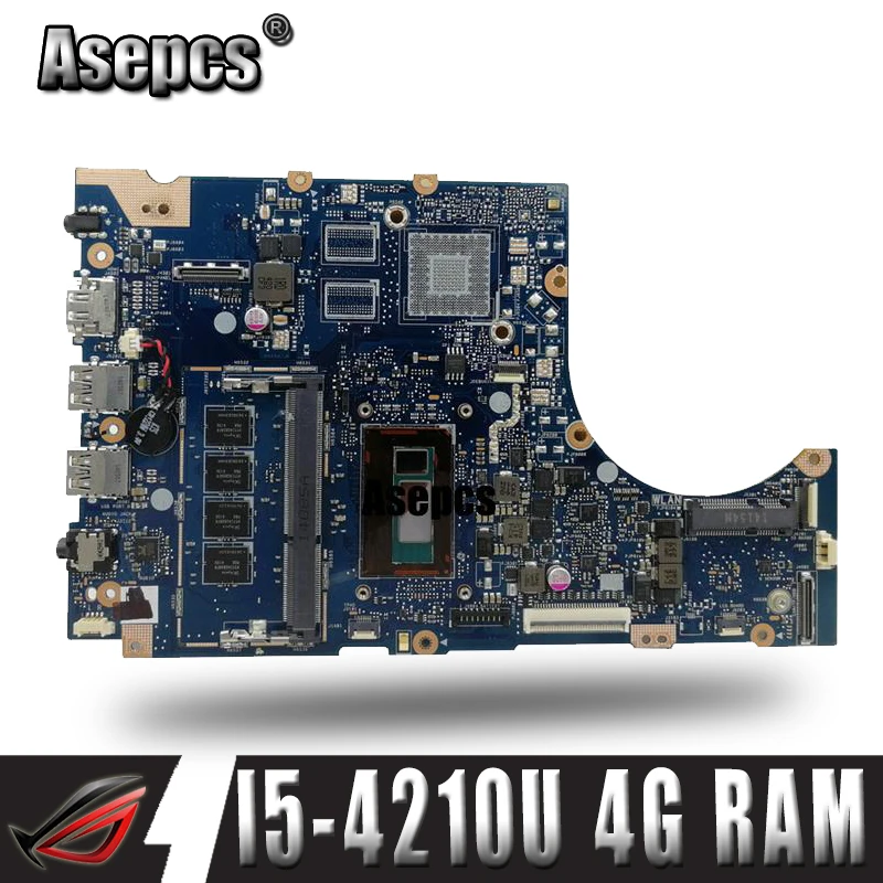 

Asepcs TP300LA Laptop motherboard for ASUS TP300LA Q302LA Q302L TP300 TP300L Test original mainboard 4G RAM I5-4210U