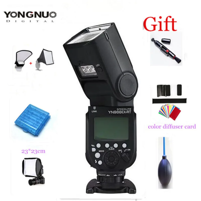 YONGNUO YN968EX RT Flash Speedlite High speed Sync TTL Wireless with