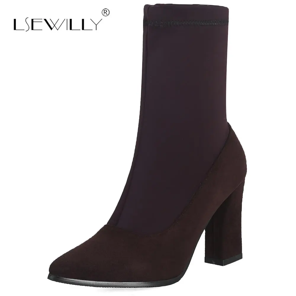 mid calf pointed boots