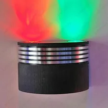 2 Вт светодиодный настенный светильник с регулируемой яркостью/без внутреннего освещения современный декоративный прожектор для дискотеки сцены столовой отеля