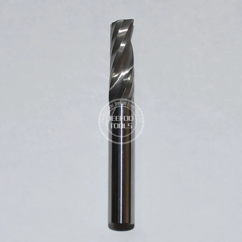 6*17 One Flute Spiral Bits For Aluminum /Carbide Tungsten End Mill CNC Machine Milling Cutter Cutting Bits For Aluminum