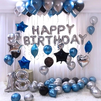 

1set Mermaid Glitter Banner Cardboard Blue Letter Garland HAPPY BIRTHDAY Purple Shell Banner Ocean Birthday Party Decoration ONE