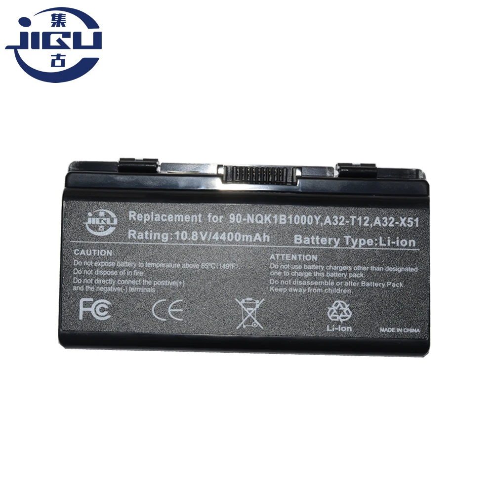 JIGU Аккумулятор для ноутбука ASUS X51H X51L X51R X51RL T12 T12C T12Er T12Fg T12Jg T12Mg T12Ug 90 NQK1B1000Y A32 X51|laptop