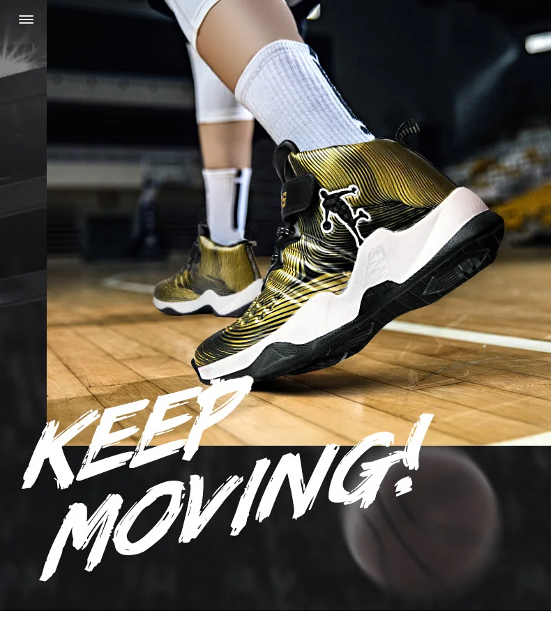 2019 New Sneakers Kids Basketball Shoes for Boys Sport Shoes Non-slip Children's Shoes Outdoor Sneakers Boy Shoes (1)