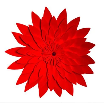 

Free ship NEW 1pc 60cm 18 color choices paper flower backdrop wedding flowers wedding party wall decoration deco DIY assembling