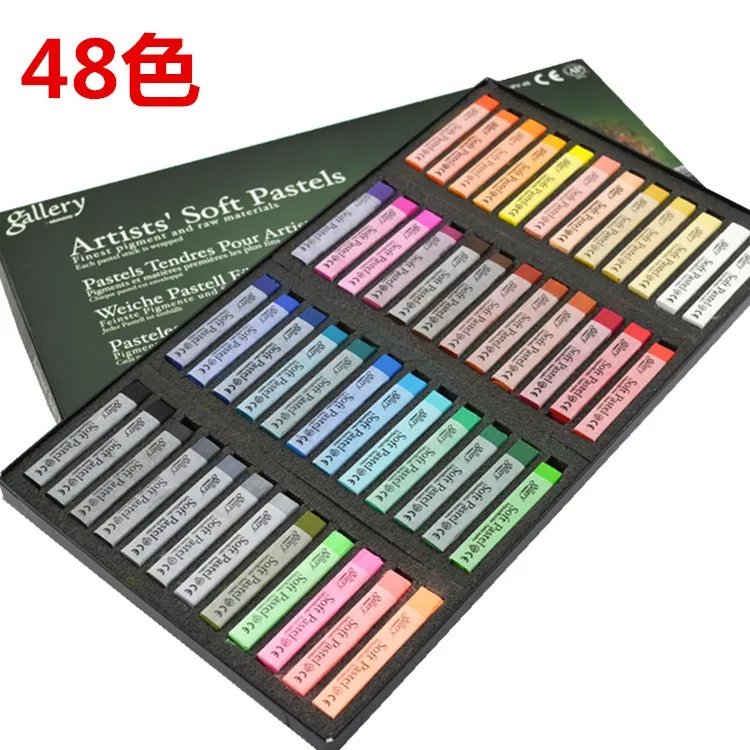 Mungyo MPV галерея Мягкая пастель 12 24 36 48 цветов квадратный тип пастельные цветные мелки картонная коробка разные наборы для рисования