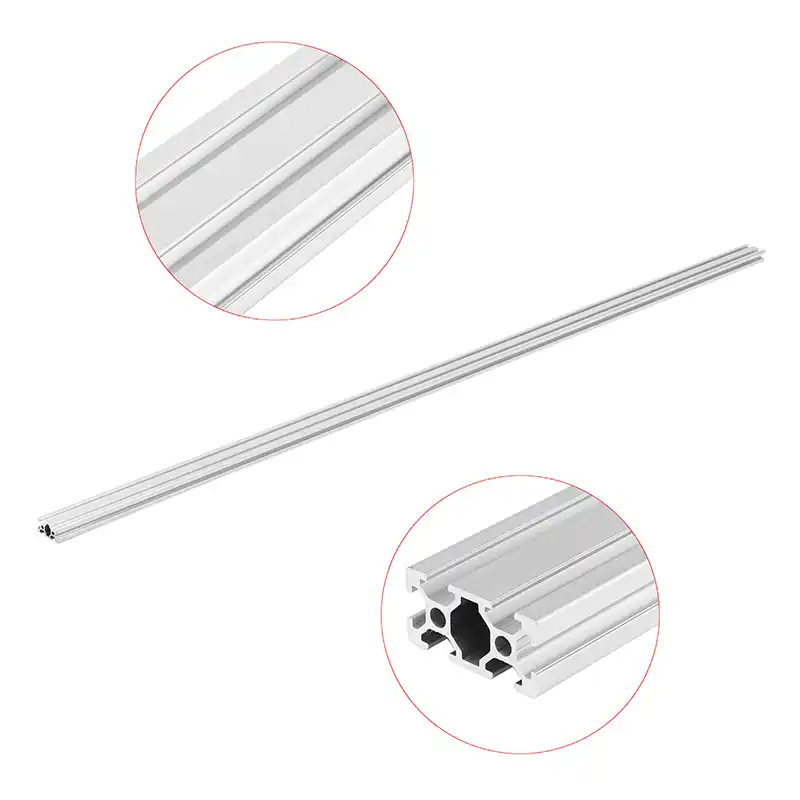 SENREAL 1000mm Length 2040 T-Slot Aluminum Profiles Extrusion Frame for CNC