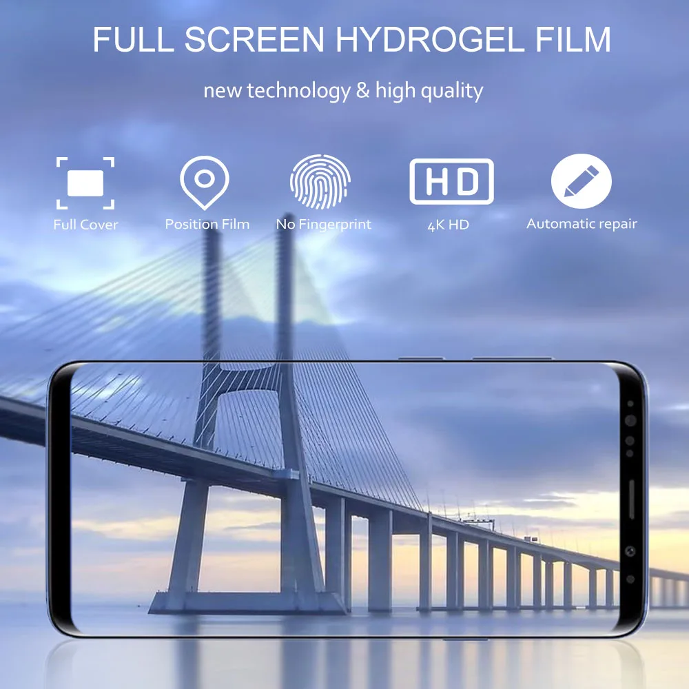 3D لينة هيدروجيل نانو فيلم ل HTC U11 زائد عيون U جدا واقي للشاشة ل HTC U12 زائد لايت لينة TPU نانو فيلم (لا الزجاج)