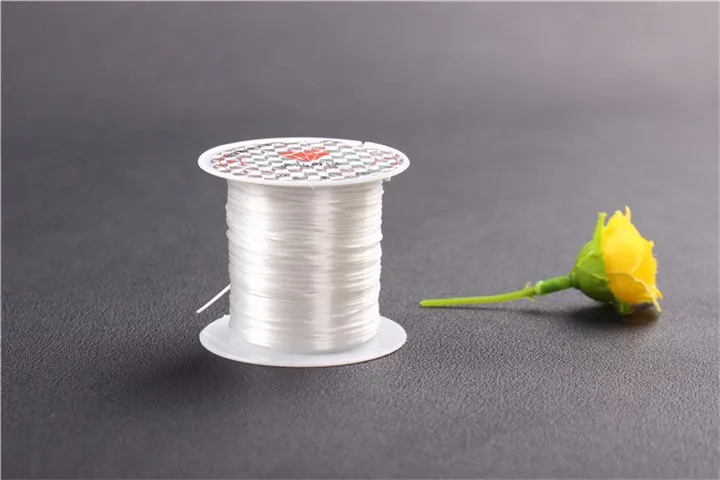 6  1 Roll Multi-Colors Strong Elastic Cord Beading Stretch Thread String Rope for DIY Jewelry Bracelet Making Accessories