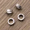 WYSIWYG 20pcs Spacer Beads Antique Silver Color Tone 7mm Metal Alloy Charms Jewelry Findings Accessories ► Photo 2/2