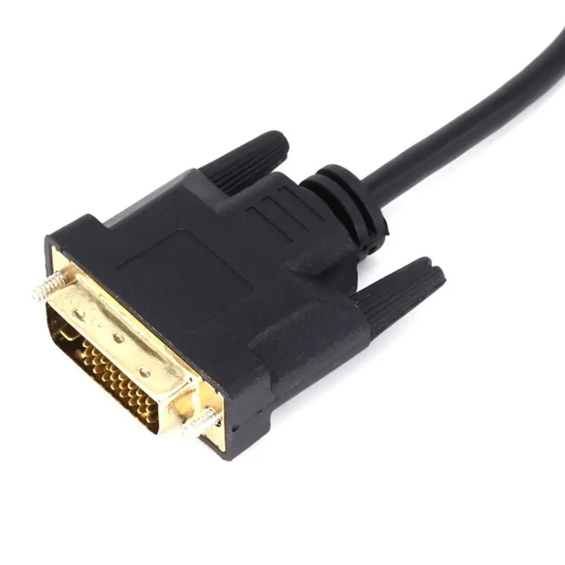 CHANEVE цифровой HD DVI к VGA адаптер кабель 1080P 24 + 1Pin папа 15 Pin мама видеоконвертер для