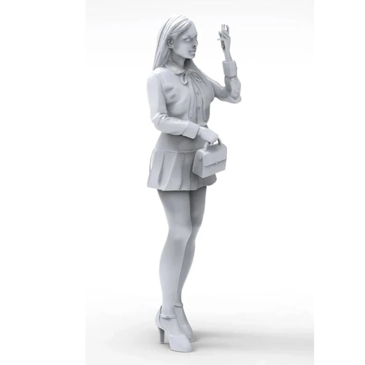 1/35 Hana солдат модели смолы фигурка GK несобранный и Неокрашенный комплект|Игровые
