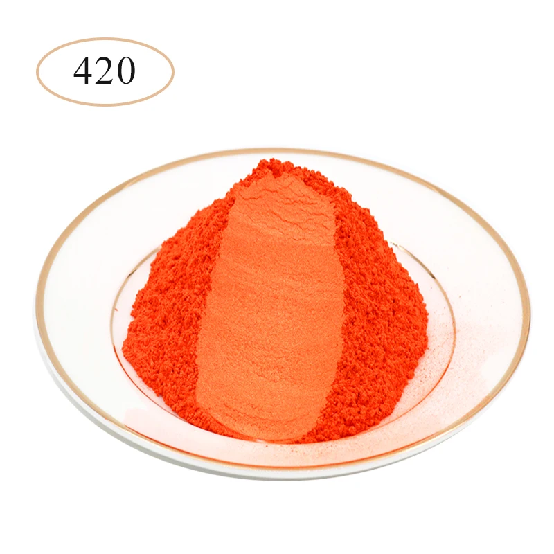 

10g 50g Type 420 Pigment Pearl Powder Healthy Natural Mineral Mica Powder DIY Dye Colorant,use for Soap Automotive Art Crafts