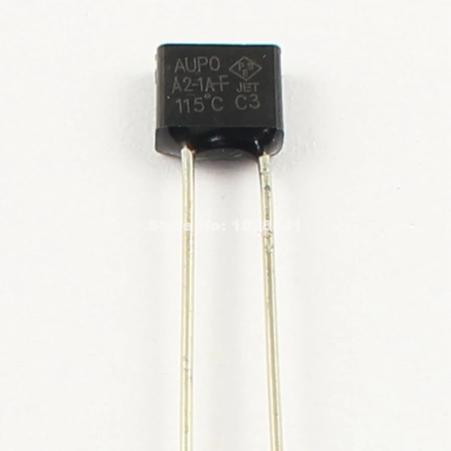 

10 Pcs Per Lot Aupo Thermal Fuse Cutoff TF 115 Degree 250V 1A A2-1A-F