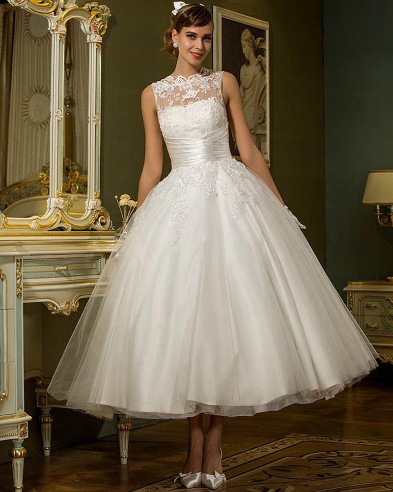 Wedding Table Petite Wedding Dresses online buy wholesale petite wedding gowns from china new arrival robe de soiree princess ball gown dress 2017 ivory ankle length